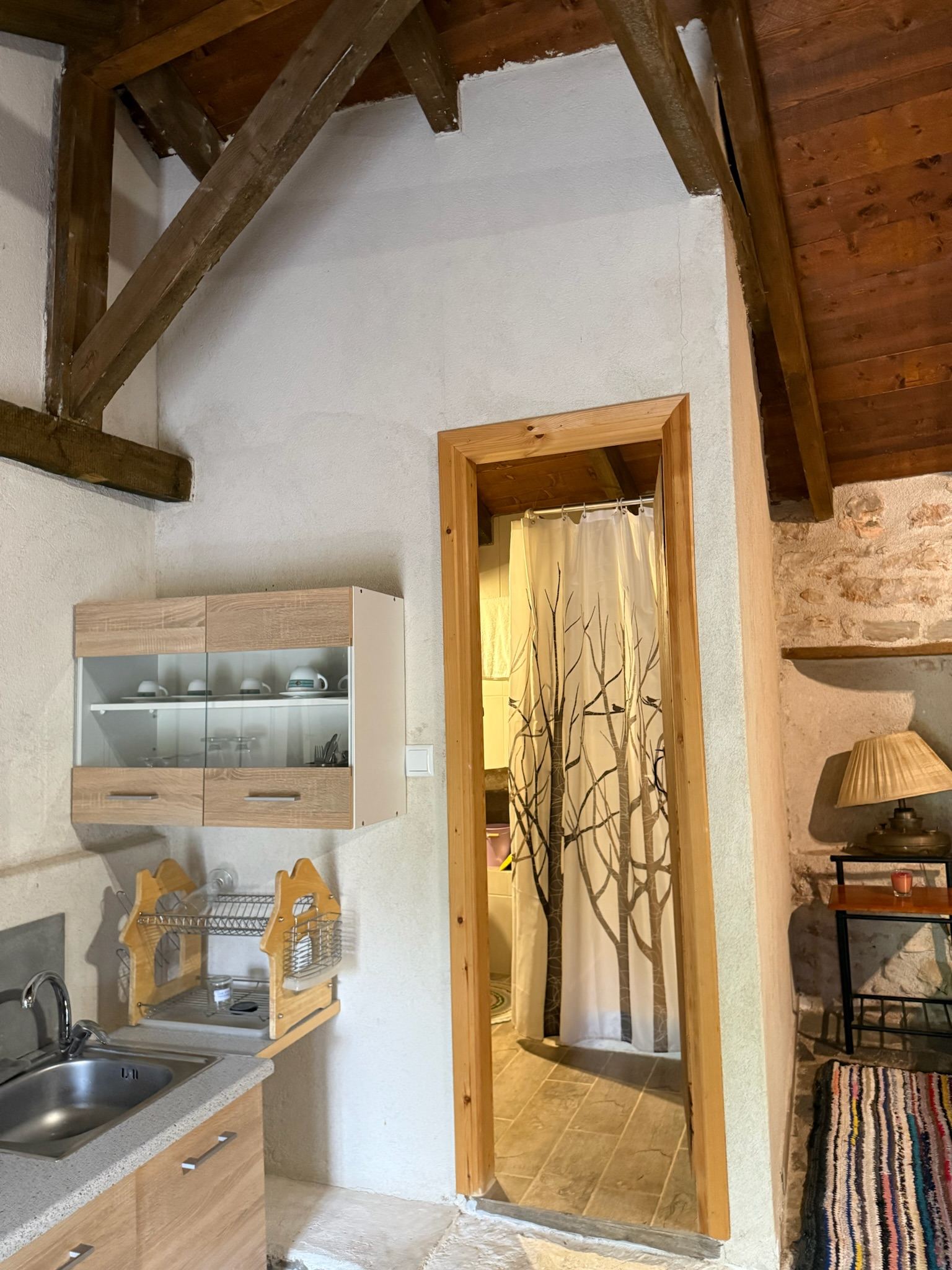 Refrigerator and hotplate area