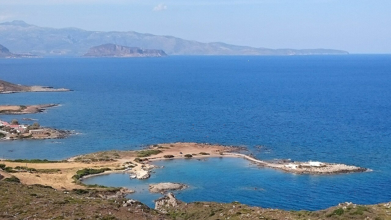 The coast at Agios Fokas near Monemvasia