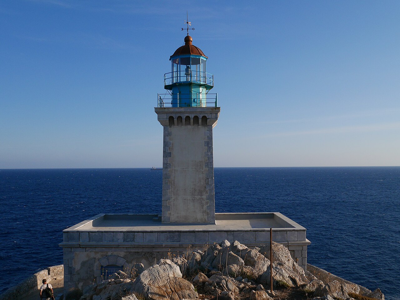 The lighthouse at Cape Tainaron