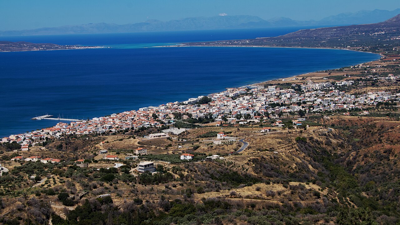 The coast at Neapoli, Laconia